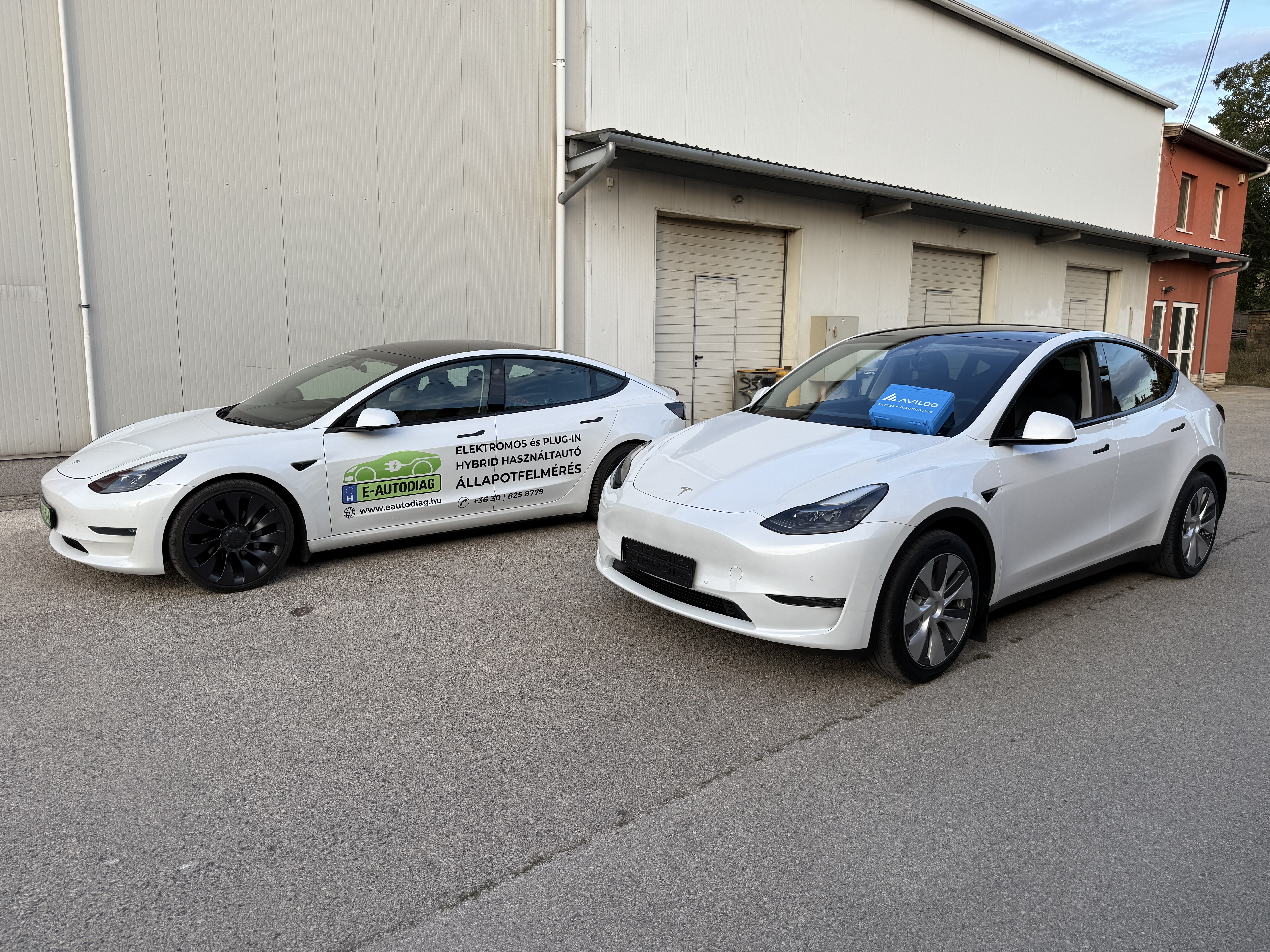 Tesla Model Y Longe Range Aviloo akkumulátor SOH teszt