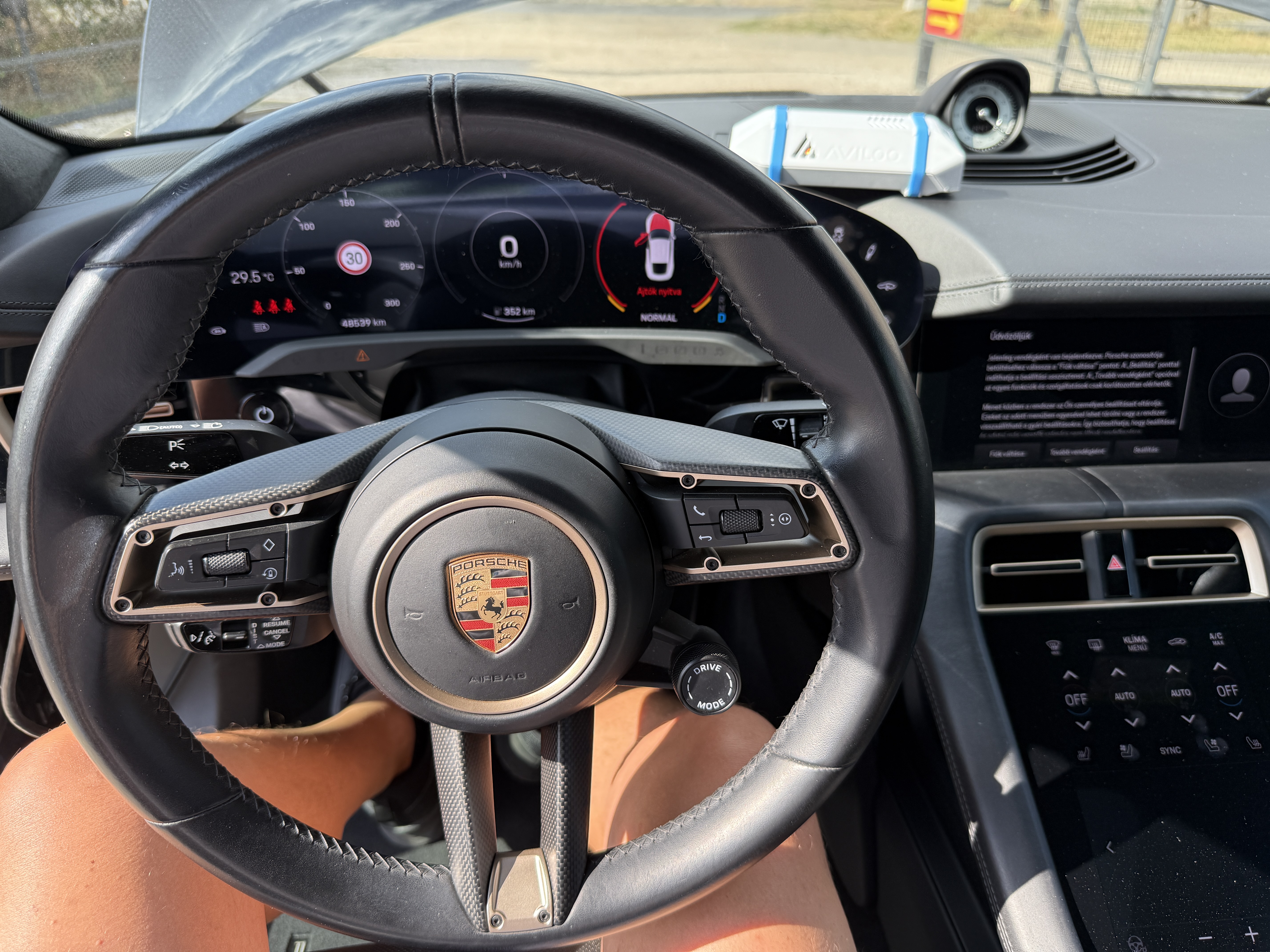 Porsche Taycan Aviloo akkumulátor SOH teszt