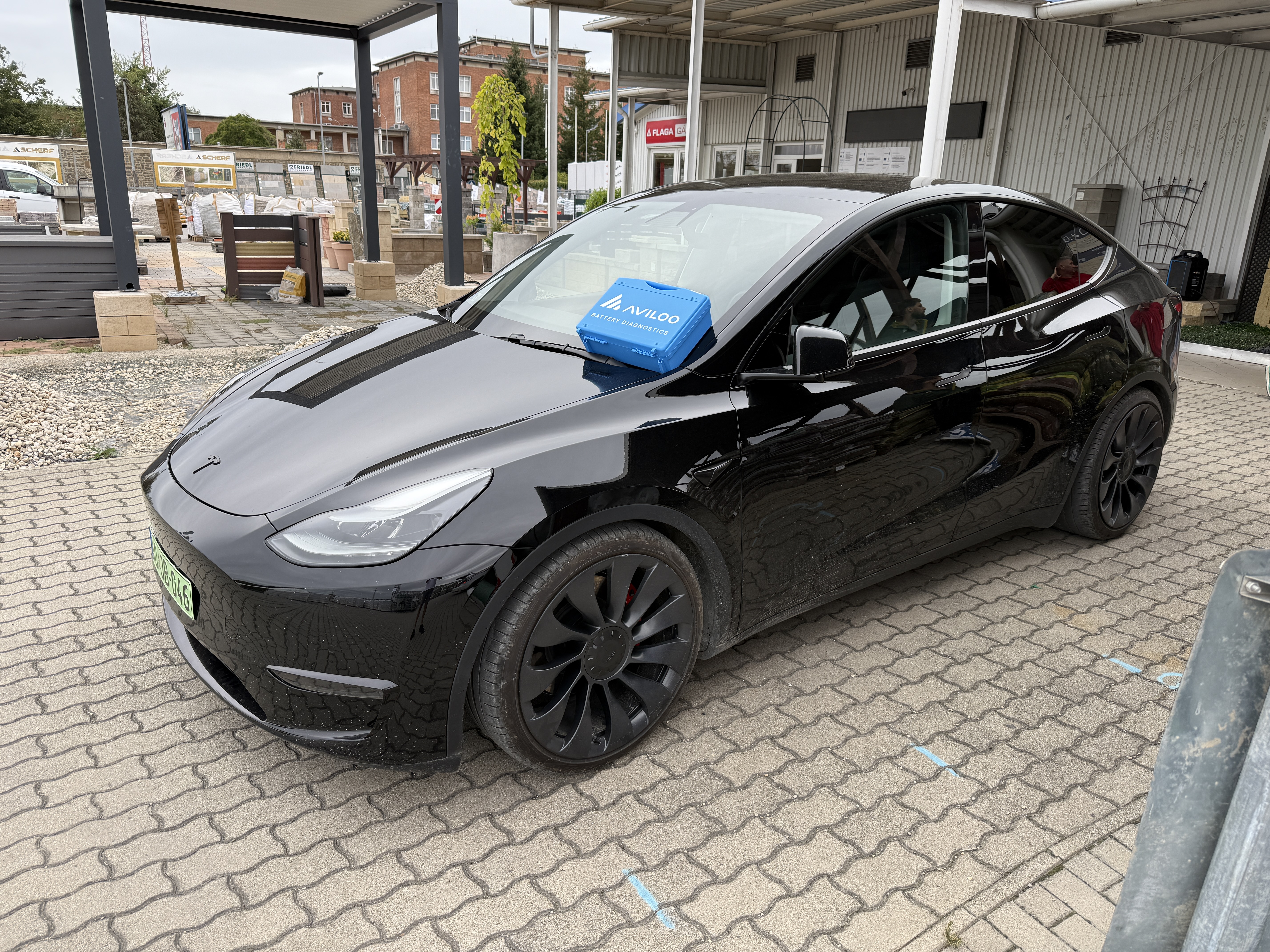Tesla Model Y Performance Aviloo akkumulátor SOH teszt