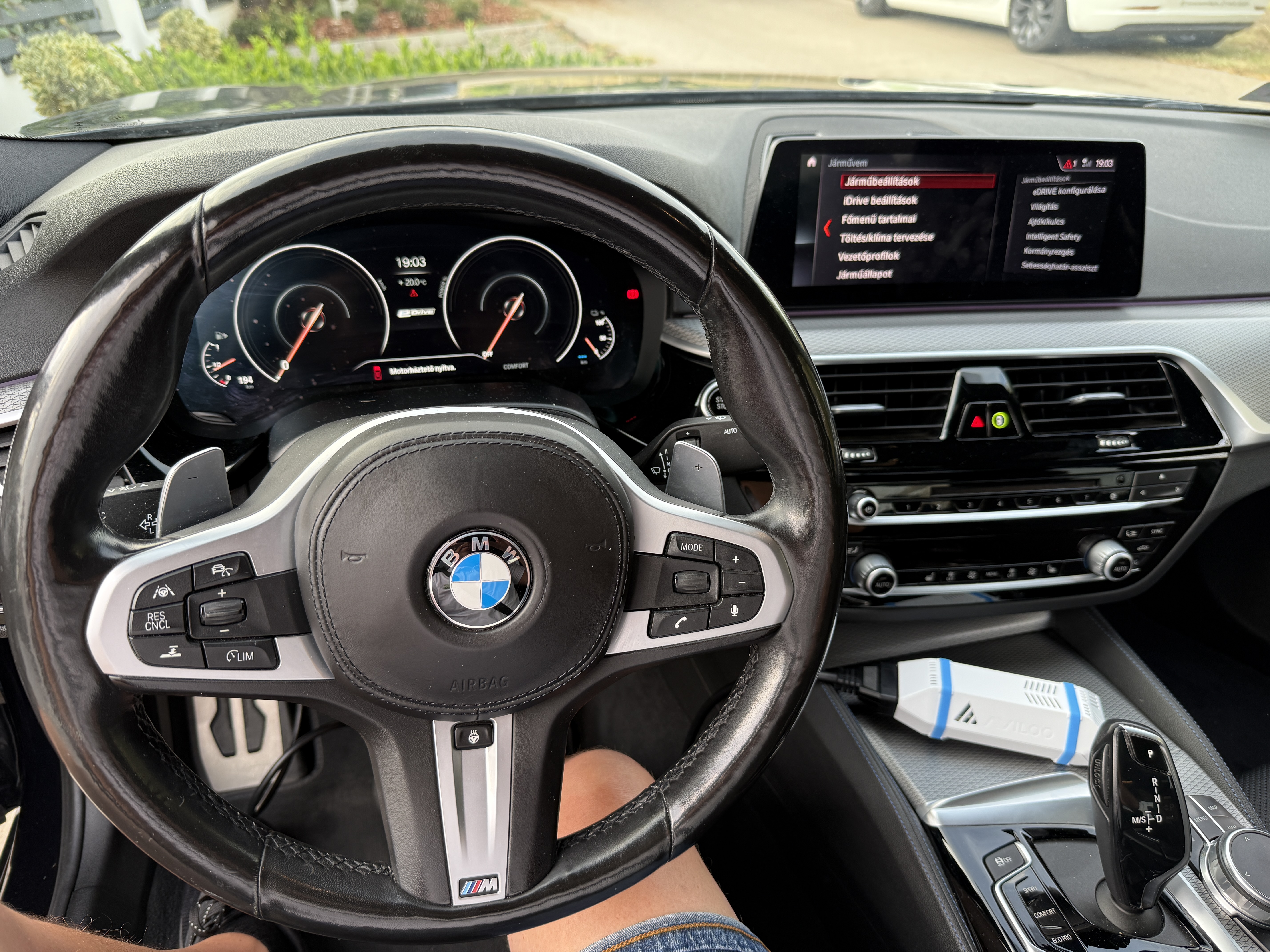 BMW 530e Plug-in Hybrid Aviloo akkumulátor kapacitás teszt