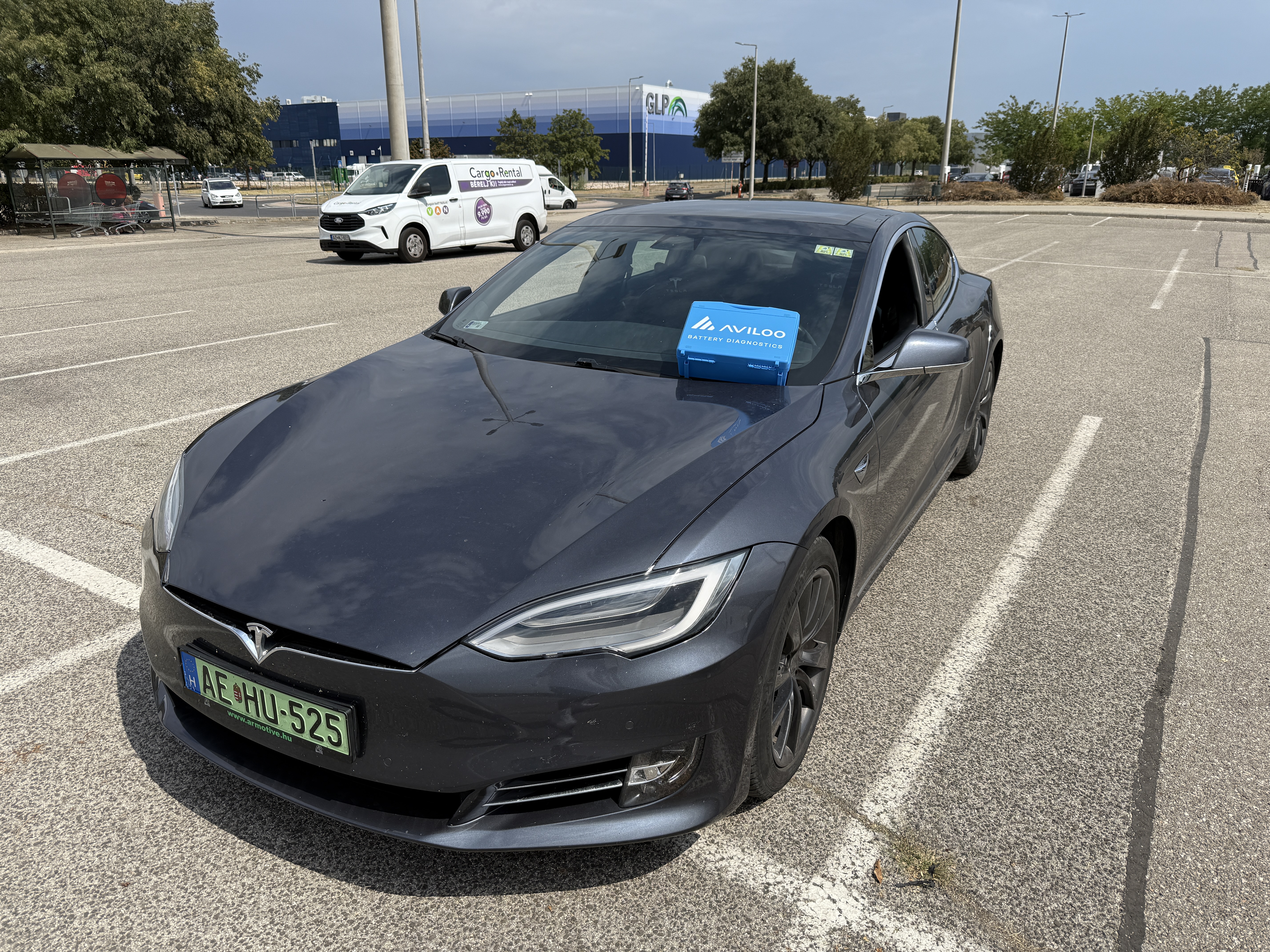Tesla Model S Aviloo akkumulátor SOH teszt