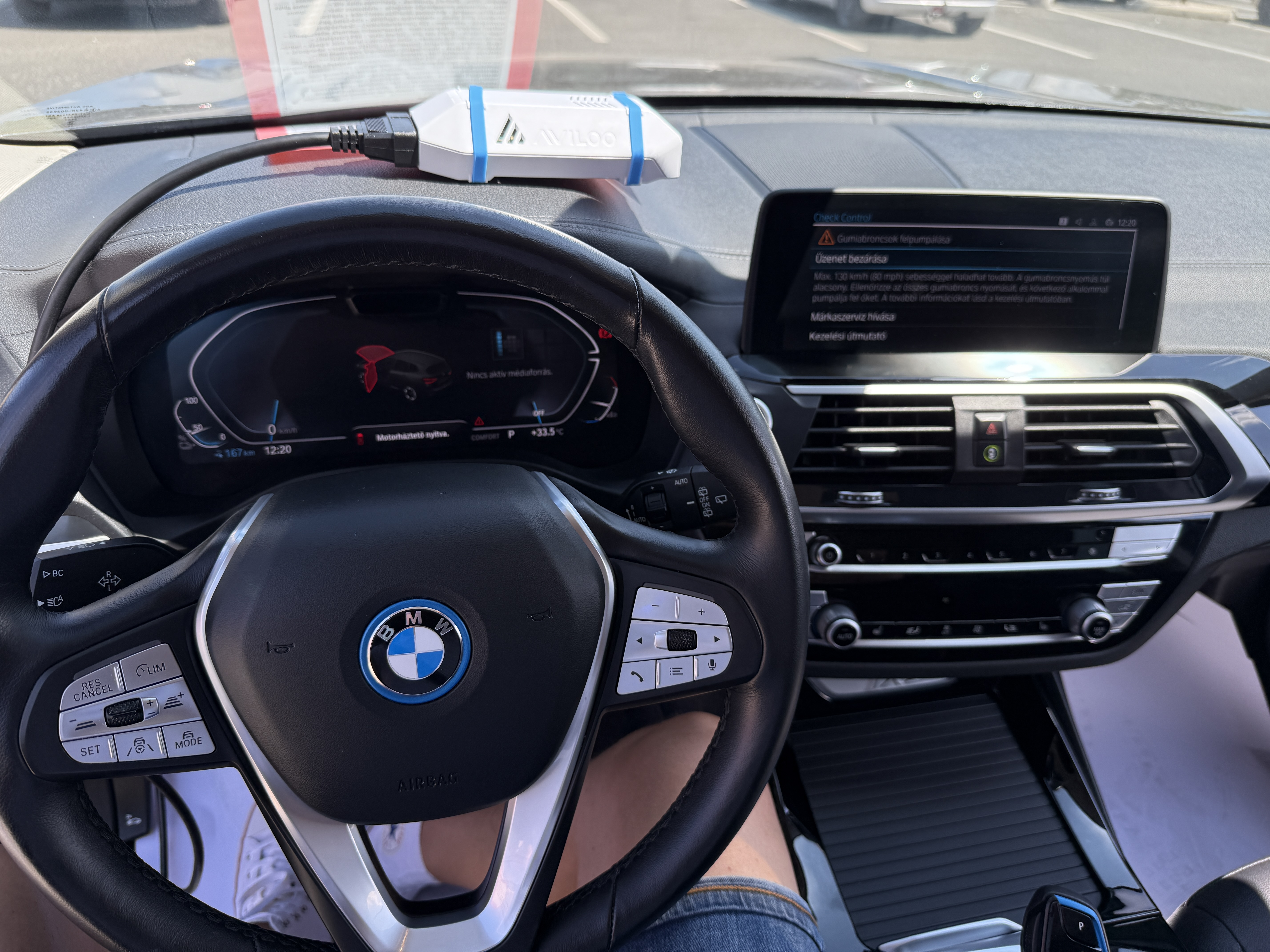 Bmw iX3 Aviloo akkumulátor SOH teszt
