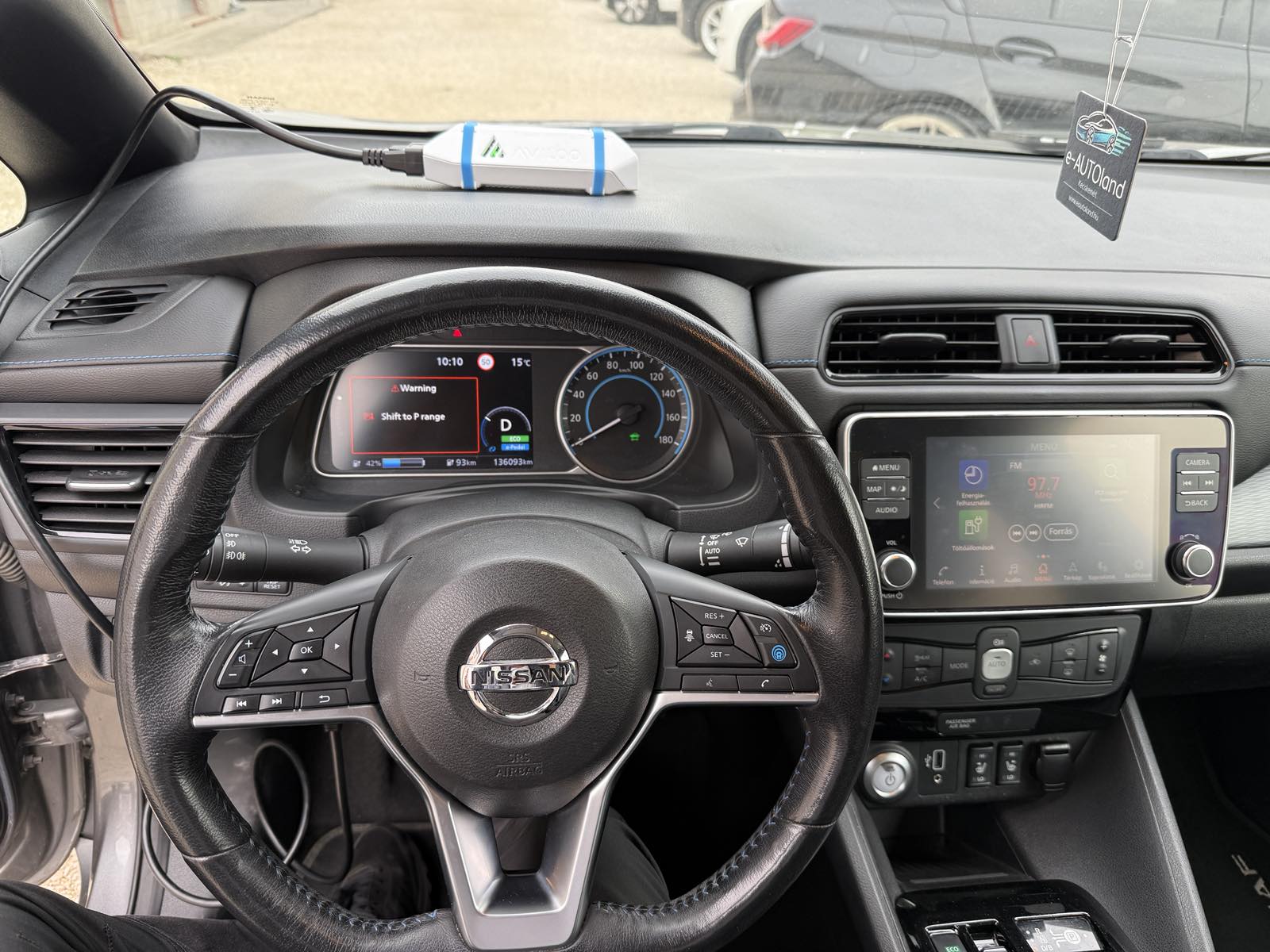 Nissan Leaf Aviloo akkumulátor SOH teszt
