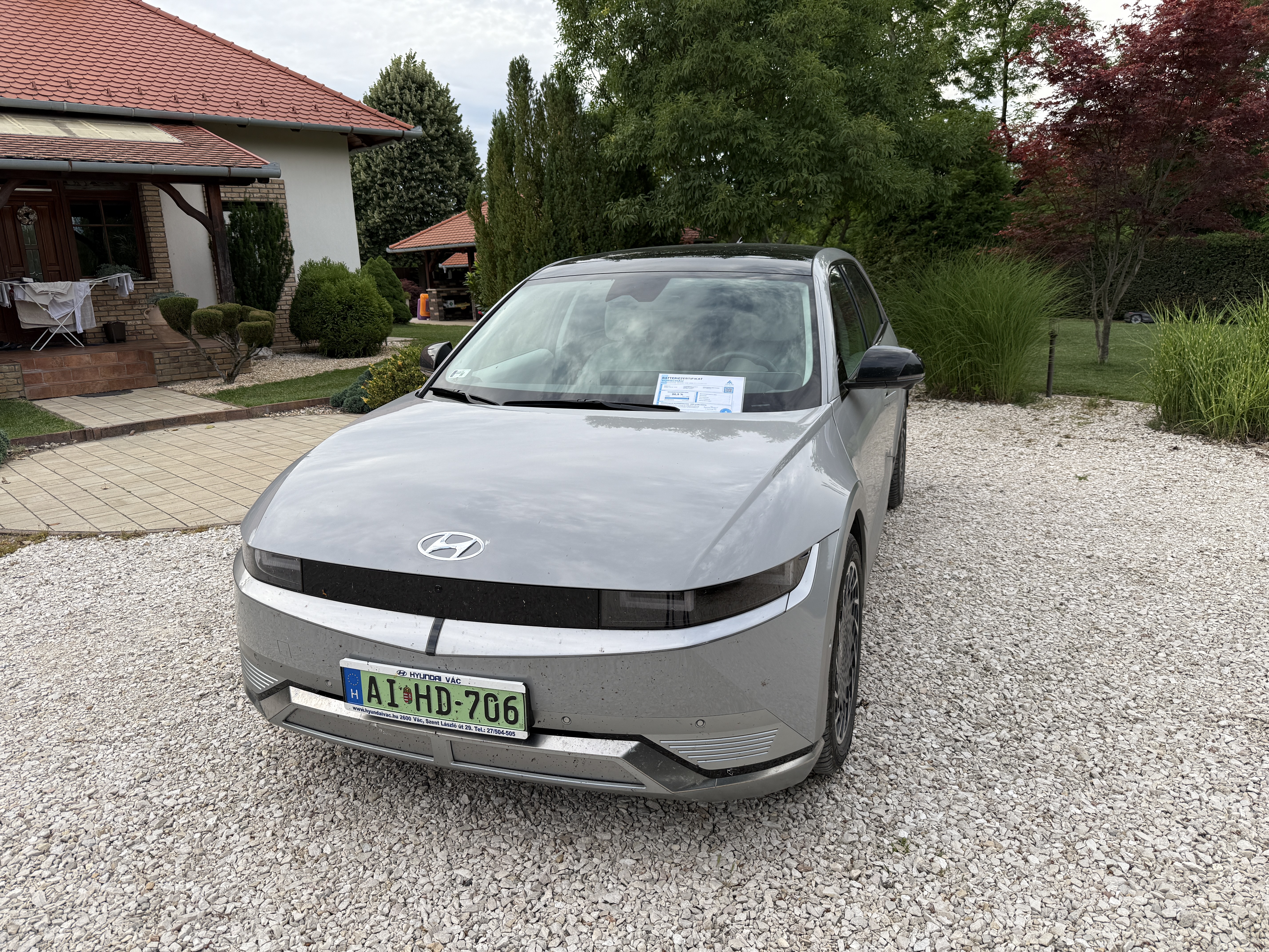 Hyundai Ioniq 5 Aviloo akkumulátor SOH teszt és állapotfelmérés