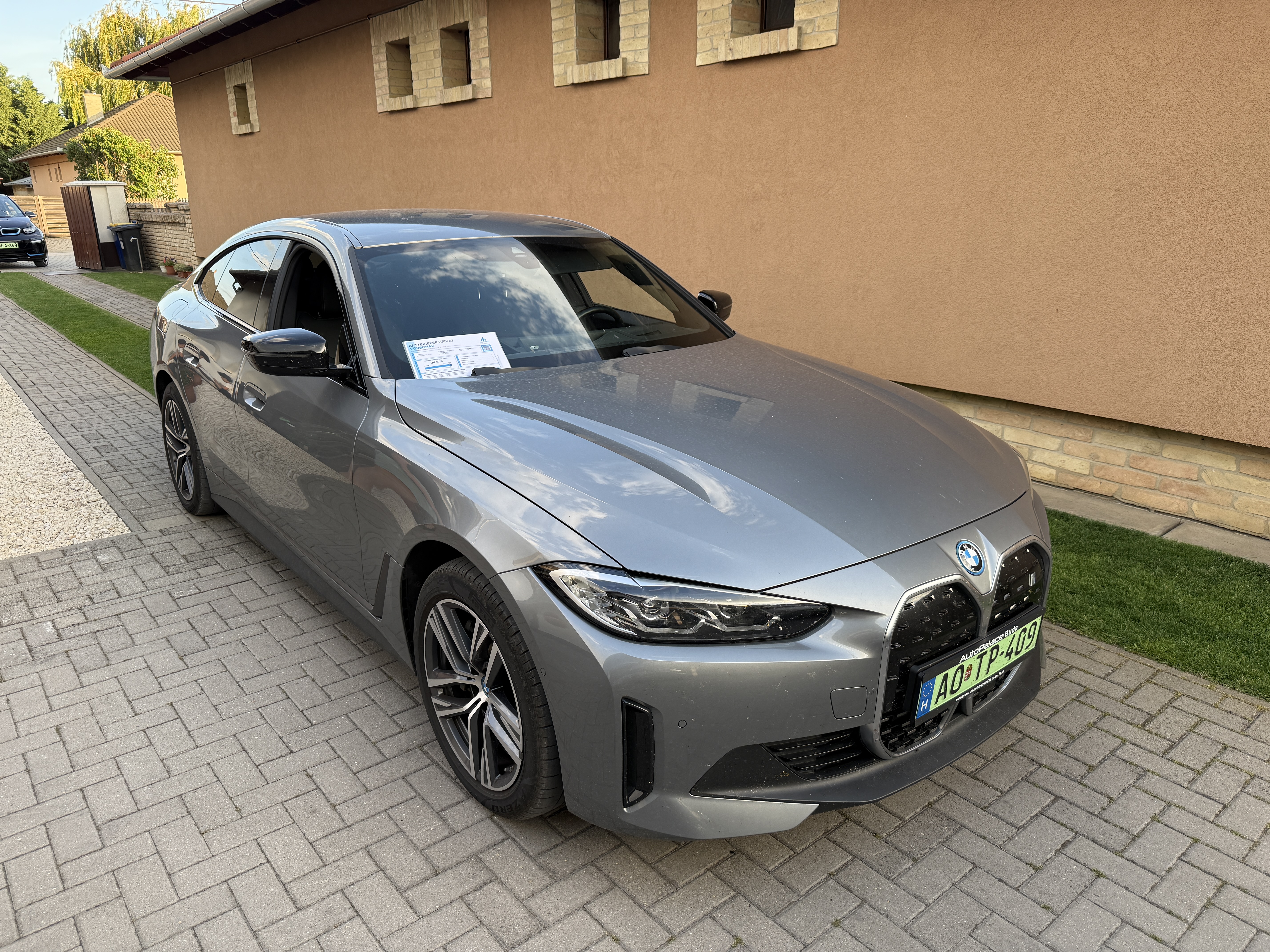 Bmw i4 M-paket Aviloo akkumulátor SOH teszt